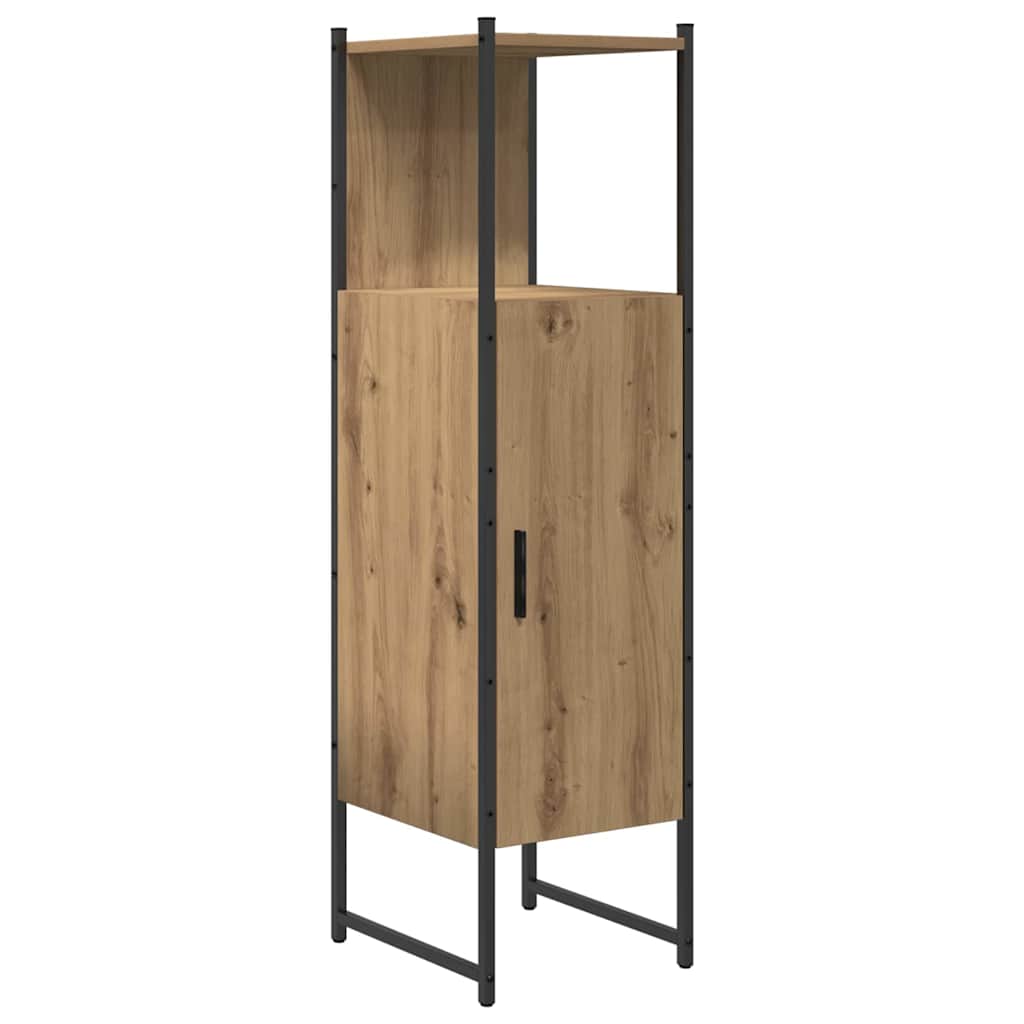 Badkamermeubelset met plank met opslag 3 pcs Bruin Bewerkt hout is nu te koop bij PeponiXL, paradijselijk wonen!