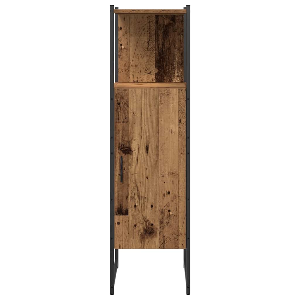 Badkamermeubelset met plank met opslag 3 pcs Bruin Bewerkt hout is nu te koop bij PeponiXL, paradijselijk wonen!