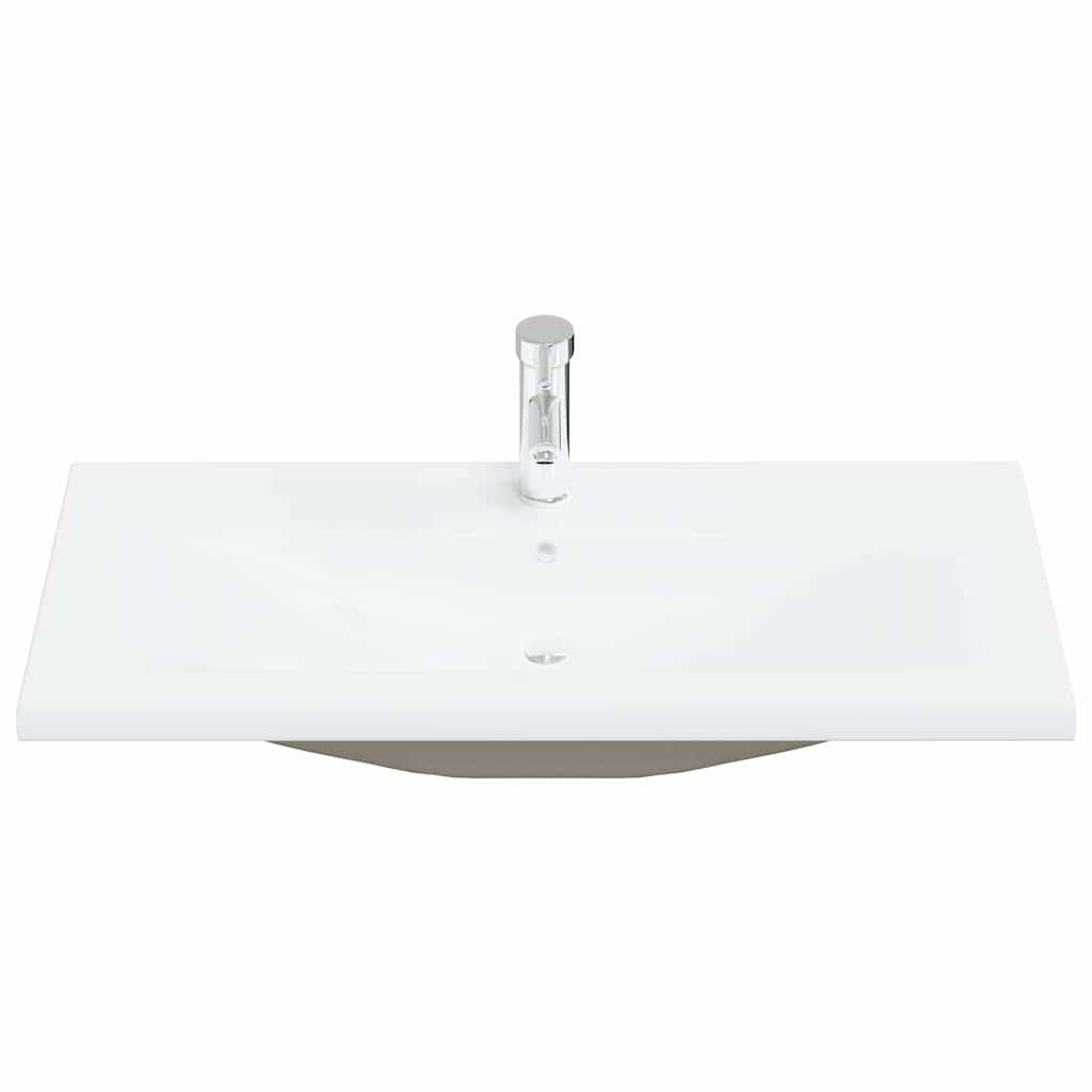 Badkamermeubelset Wandgemonteerd 4 pcs Zwart Eiken Bewerkt hout is nu te koop bij PeponiXL, paradijselijk wonen!