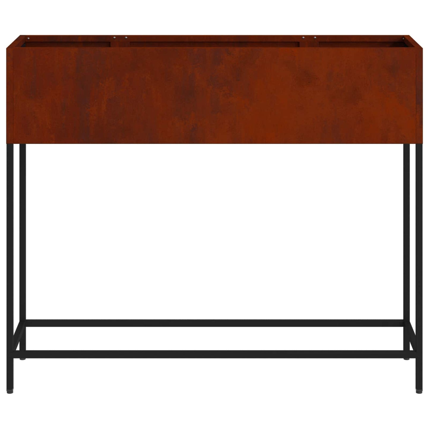 Verhoogde Tuin Plantbak Roestig 100 x 26 x 82 cm Cortenstaal is nu te koop bij PeponiXL, paradijselijk wonen!