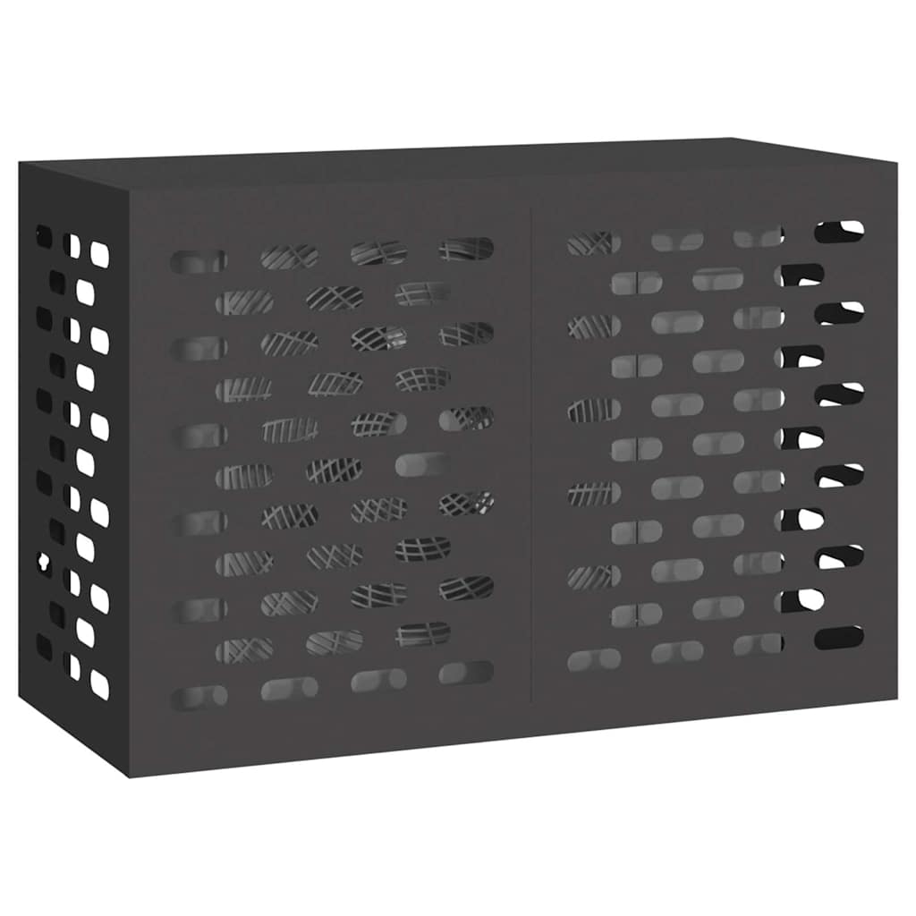 Airconditioner hoes Zwart 90 x 40 x 60 cm Staal is nu te koop bij PeponiXL, paradijselijk wonen!