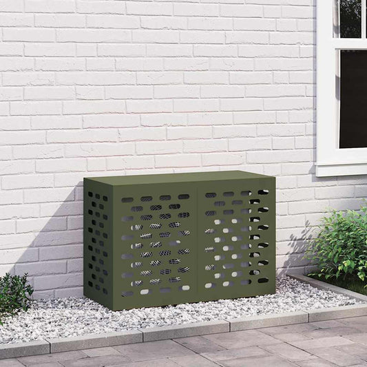 Airconditioner hoes Olijfgroen 90 x 40 x 60 cm Staal is nu te koop bij PeponiXL, paradijselijk wonen!