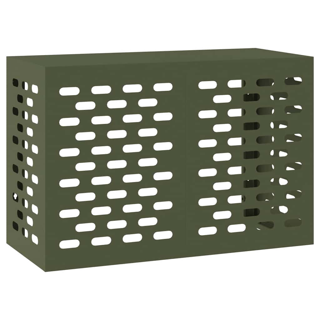 Airconditioner hoes Olijfgroen 90 x 40 x 60 cm Staal is nu te koop bij PeponiXL, paradijselijk wonen!