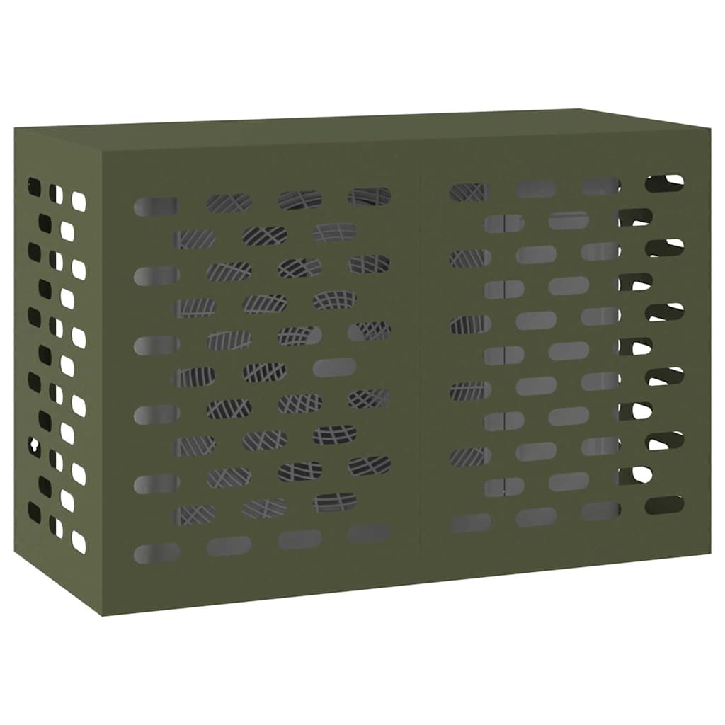 Airconditioner hoes Olijfgroen 90 x 40 x 60 cm Staal is nu te koop bij PeponiXL, paradijselijk wonen!
