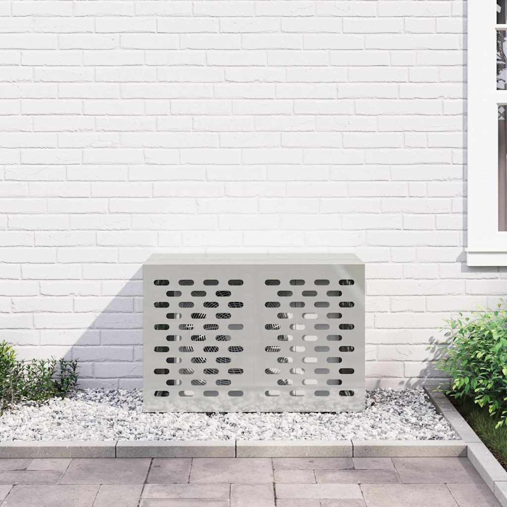 Airconditioner hoes Zilver 90 x 40 x 60 cm Gegalvaniseerd staal is nu te koop bij PeponiXL, paradijselijk wonen!