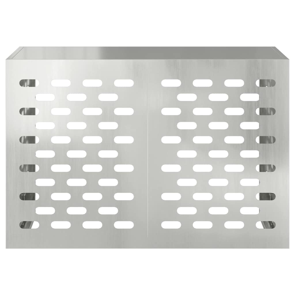 Airconditioner hoes Zilver 90 x 40 x 60 cm Gegalvaniseerd staal is nu te koop bij PeponiXL, paradijselijk wonen!