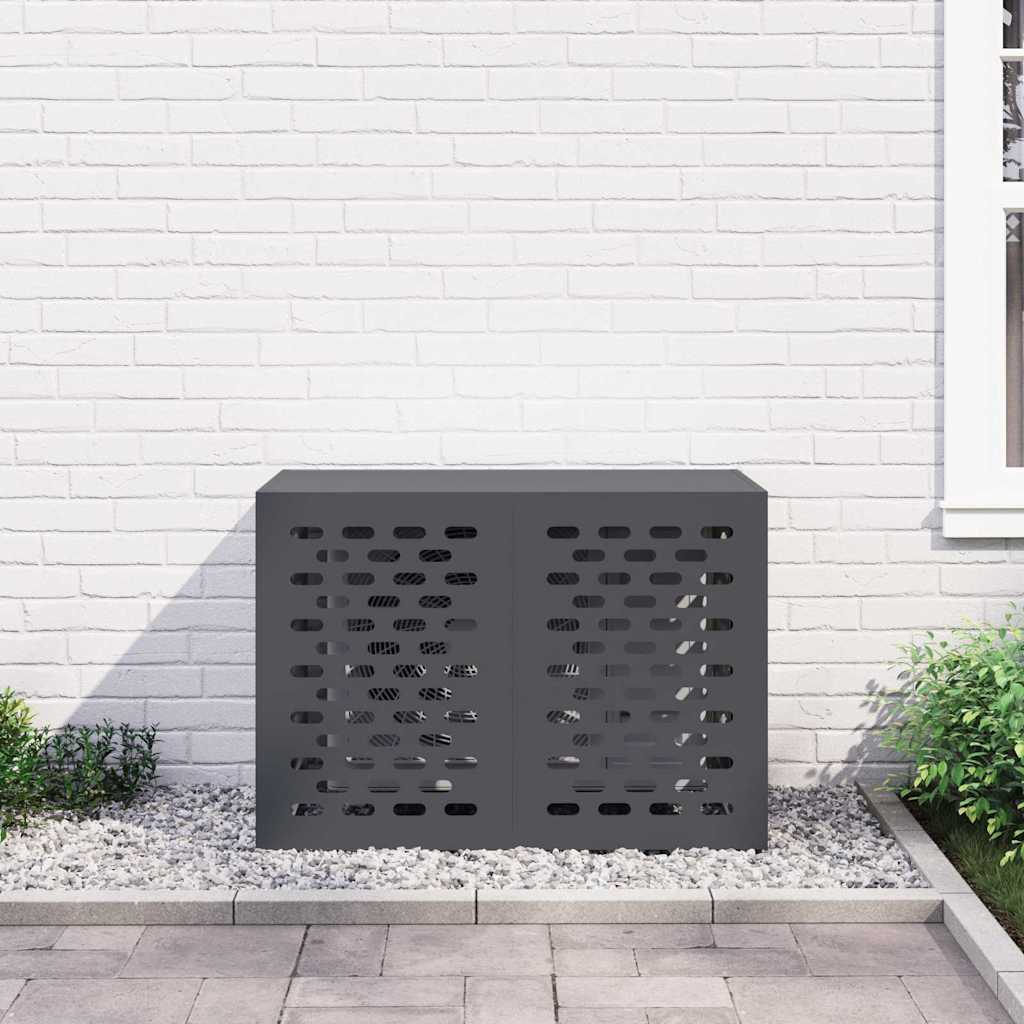 Airconditioner hoes Antraciet 100 x 50 x 70 cm Staal is nu te koop bij PeponiXL, paradijselijk wonen!
