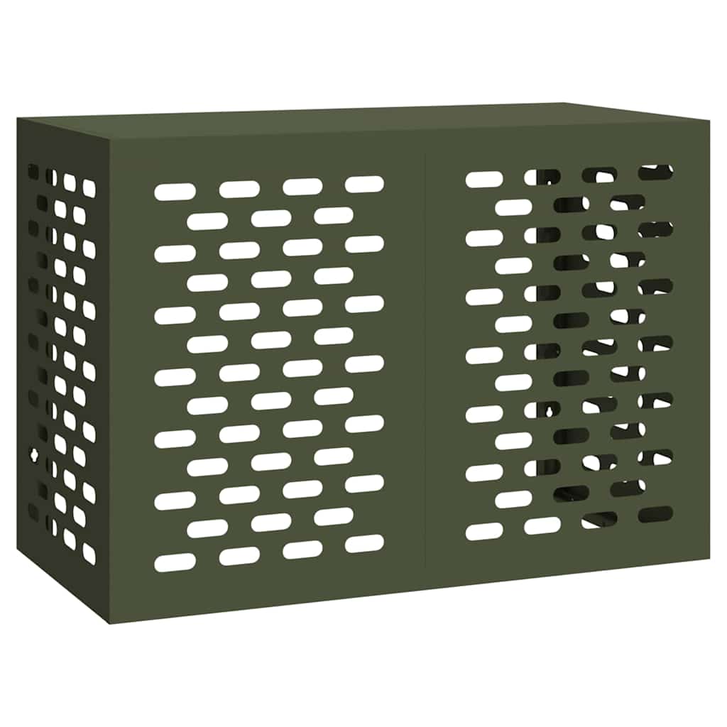 Airconditioner hoes Olijfgroen 100 x 50 x 70 cm Staal is nu te koop bij PeponiXL, paradijselijk wonen!