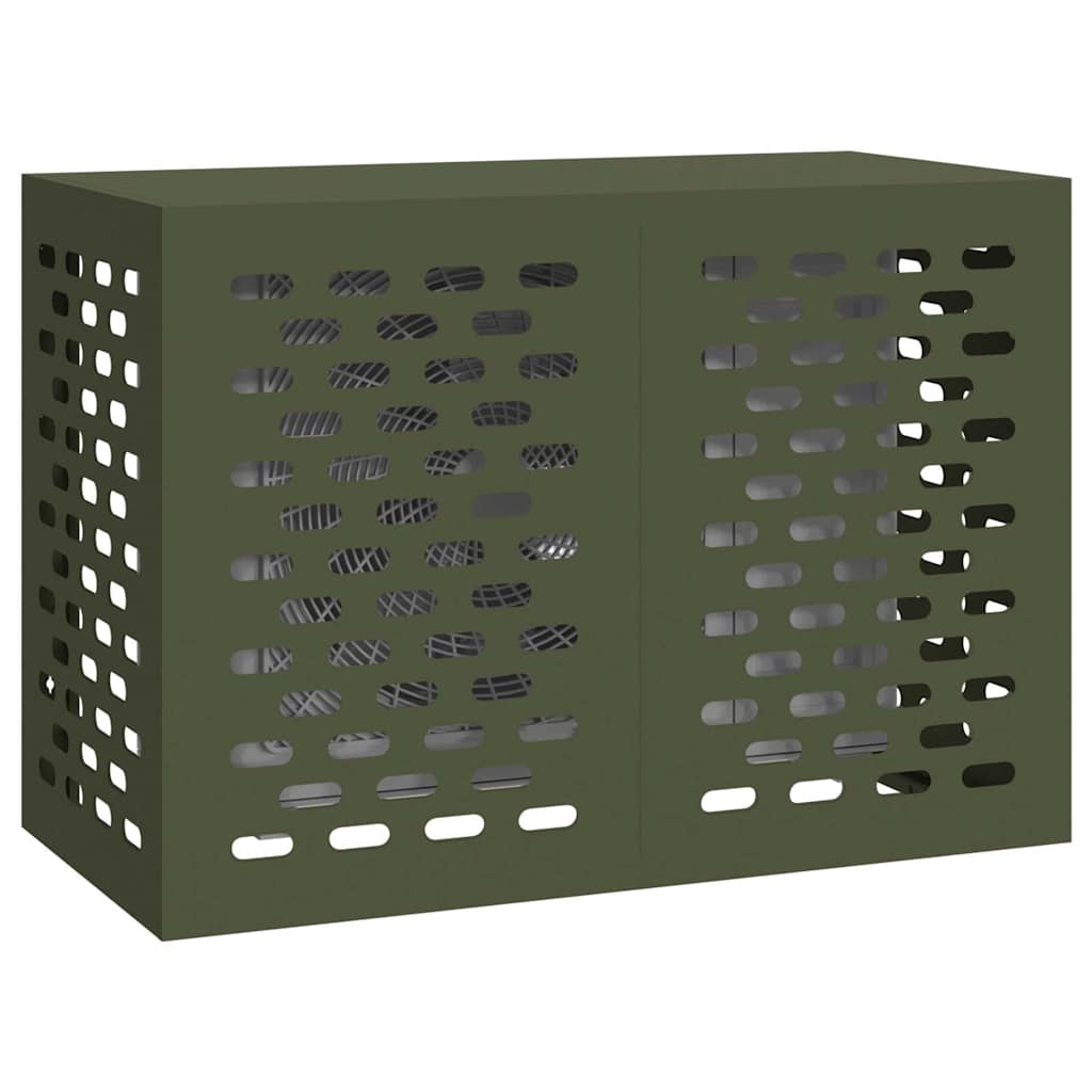 Airconditioner hoes Olijfgroen 100 x 50 x 70 cm Staal is nu te koop bij PeponiXL, paradijselijk wonen!