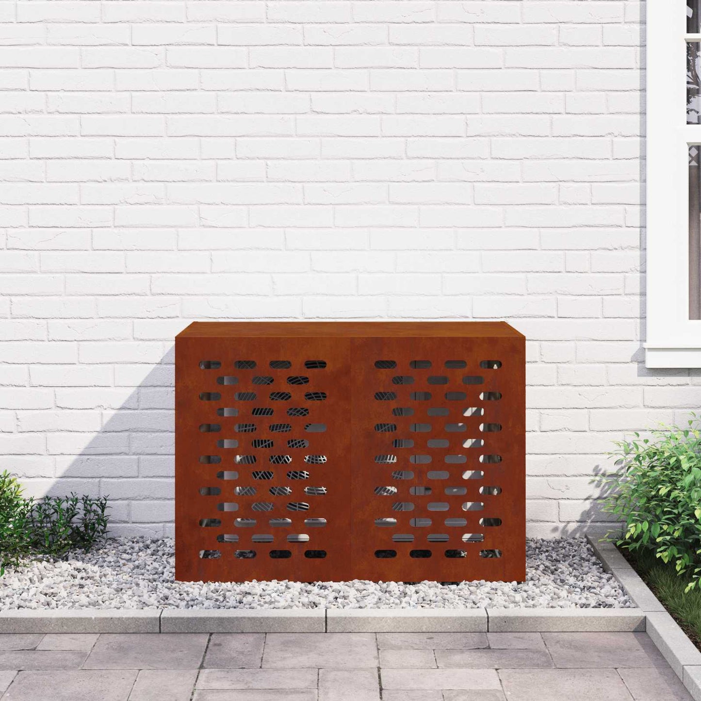Airconditioner hoes Roestig 100 x 50 x 70 cm Cortenstaal is nu te koop bij PeponiXL, paradijselijk wonen!