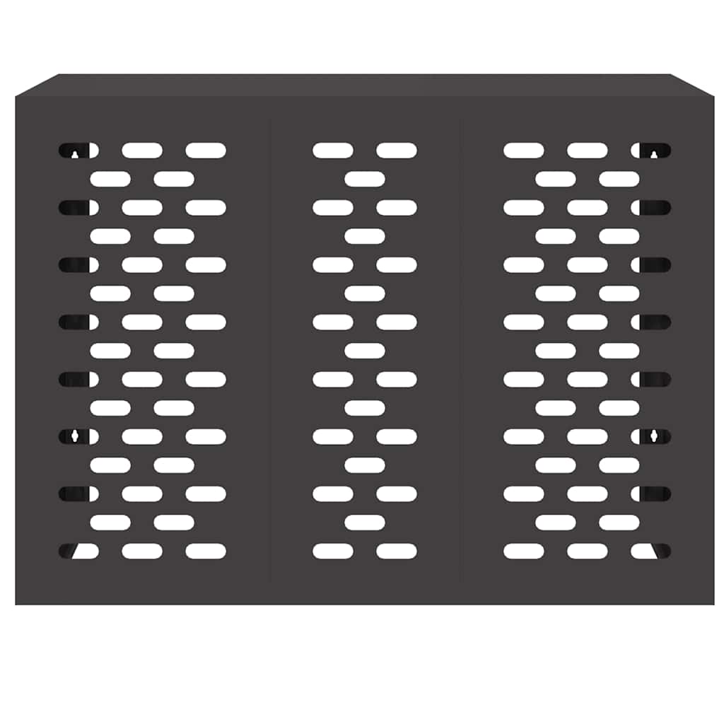 Airconditioner hoes Zwart 110 x 50 x 80 cm Staal is nu te koop bij PeponiXL, paradijselijk wonen!