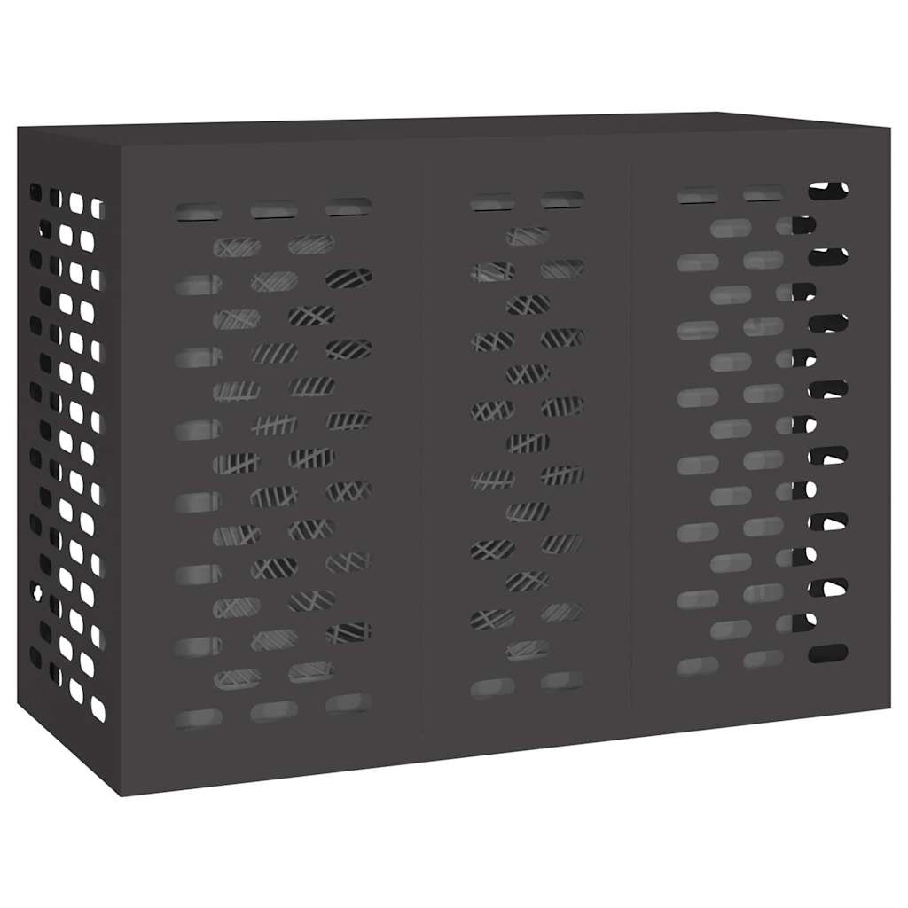 Airconditioner hoes Zwart 110 x 50 x 80 cm Staal is nu te koop bij PeponiXL, paradijselijk wonen!