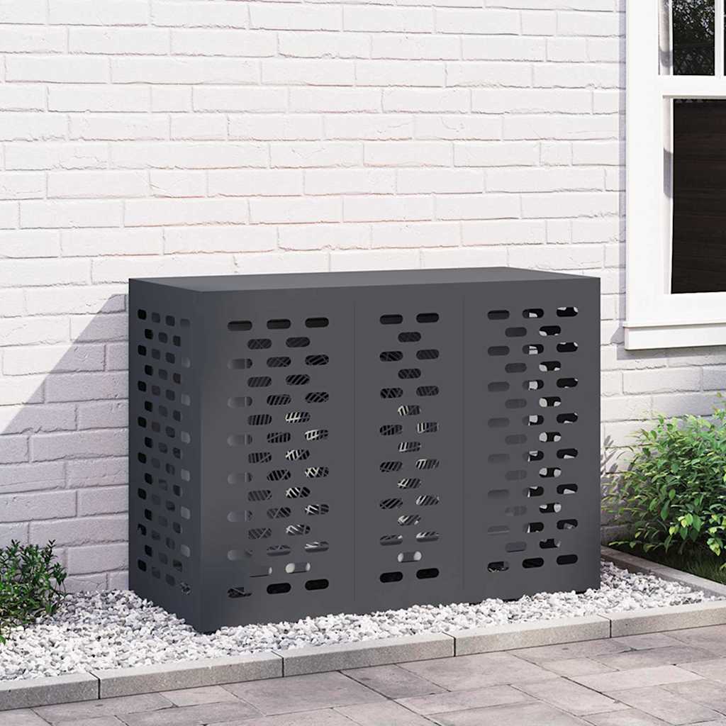 Airconditioner hoes Antraciet 110 x 50 x 80 cm Staal is nu te koop bij PeponiXL, paradijselijk wonen!
