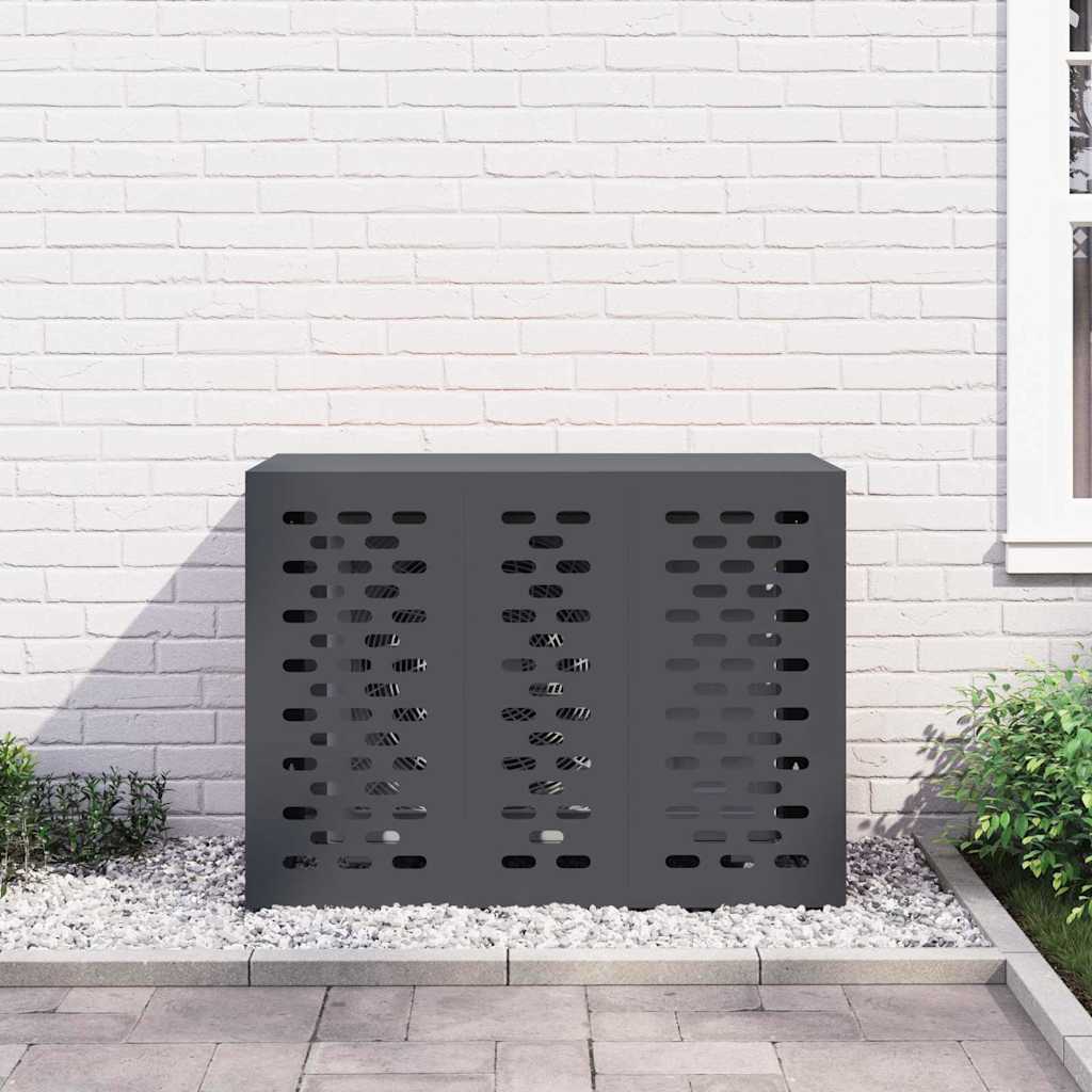 Airconditioner hoes Antraciet 110 x 50 x 80 cm Staal is nu te koop bij PeponiXL, paradijselijk wonen!