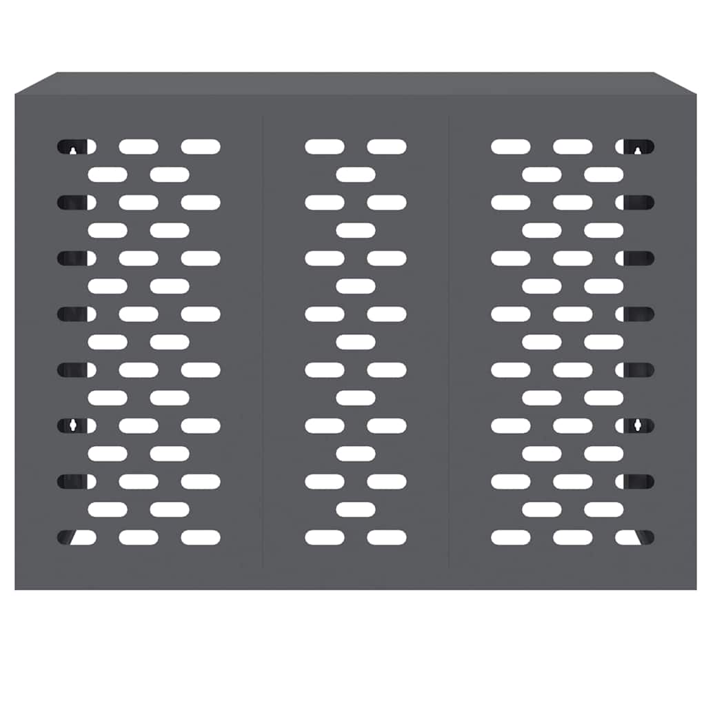 Airconditioner hoes Antraciet 110 x 50 x 80 cm Staal is nu te koop bij PeponiXL, paradijselijk wonen!