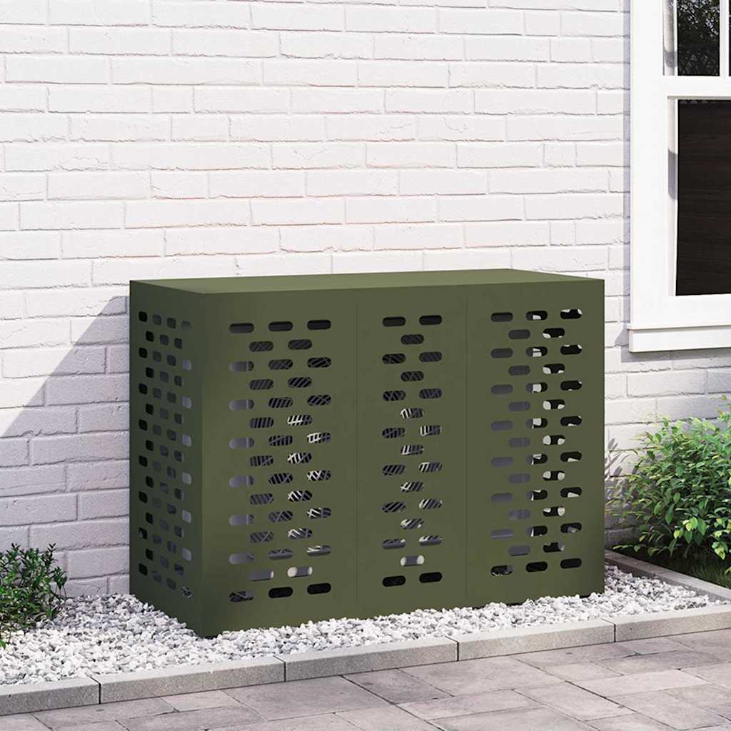Airconditioner hoes Olijfgroen 110 x 50 x 80 cm Staal is nu te koop bij PeponiXL, paradijselijk wonen!