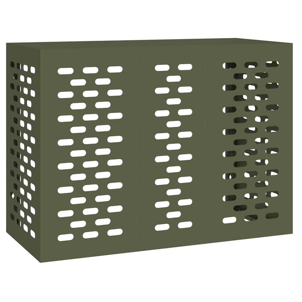 Airconditioner hoes Olijfgroen 110 x 50 x 80 cm Staal is nu te koop bij PeponiXL, paradijselijk wonen!
