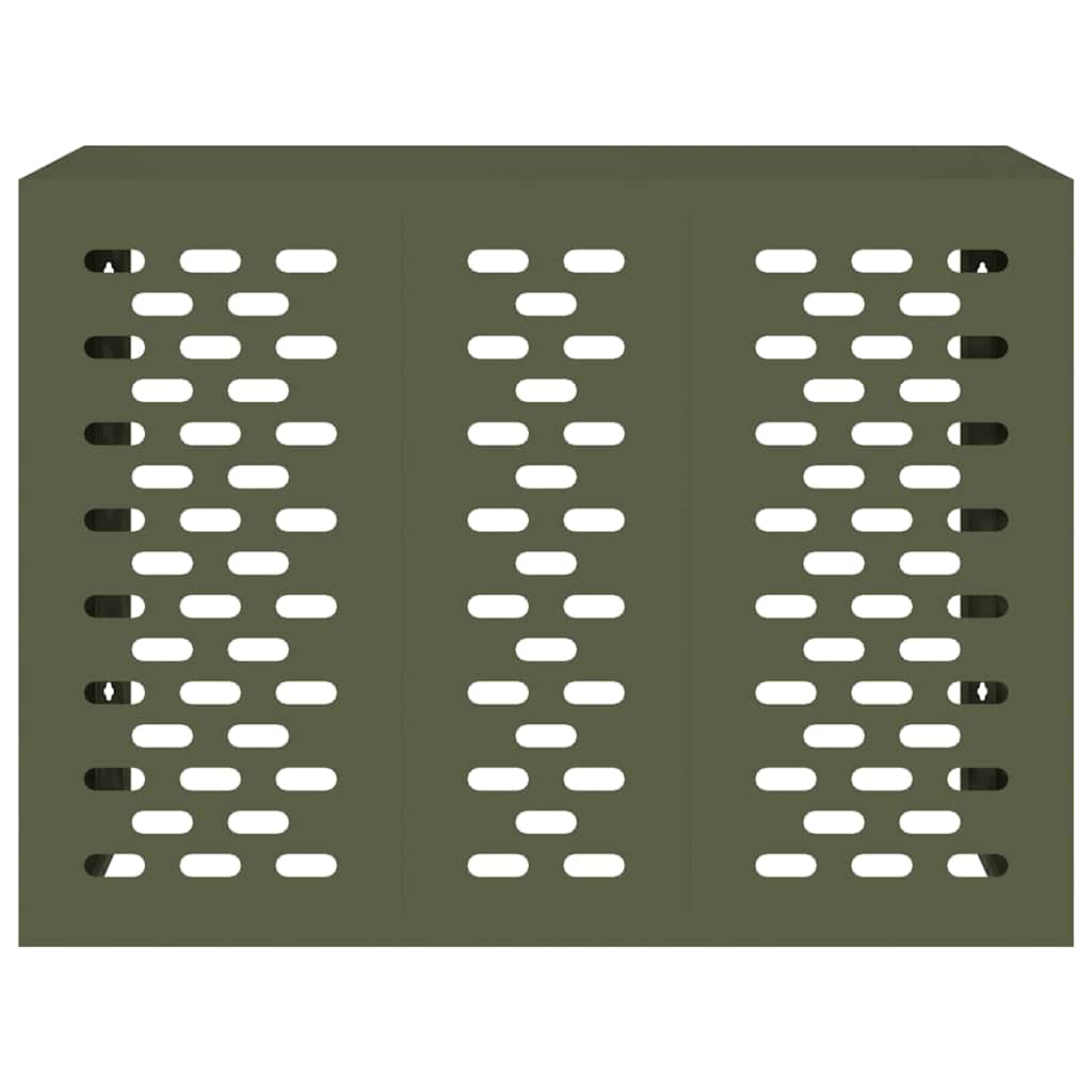 Airconditioner hoes Olijfgroen 110 x 50 x 80 cm Staal is nu te koop bij PeponiXL, paradijselijk wonen!