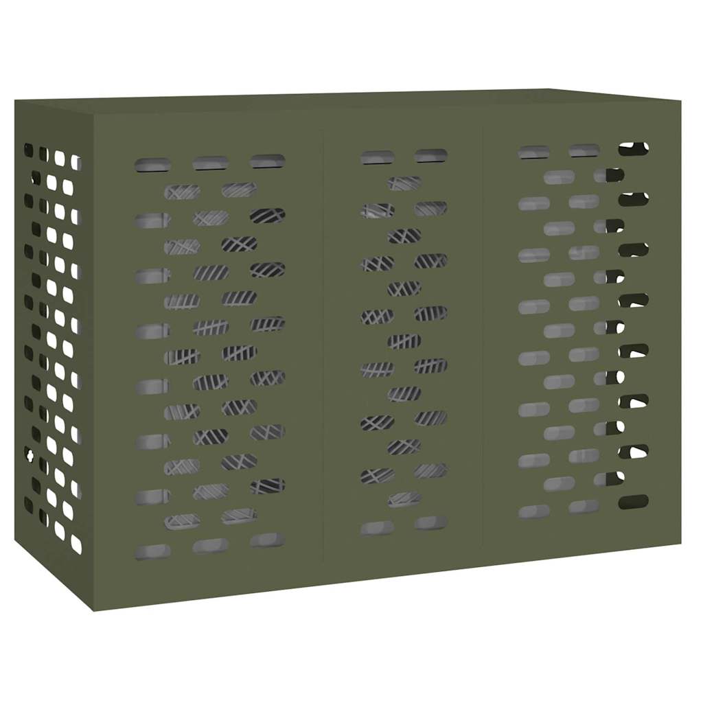 Airconditioner hoes Olijfgroen 110 x 50 x 80 cm Staal is nu te koop bij PeponiXL, paradijselijk wonen!