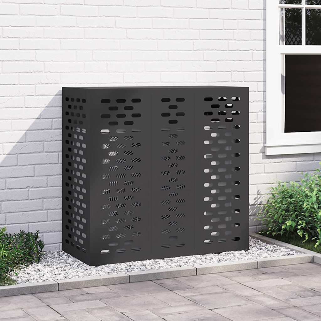 Airconditioner hoes Zwart 110 x 50 x 105 cm Staal is nu te koop bij PeponiXL, paradijselijk wonen!