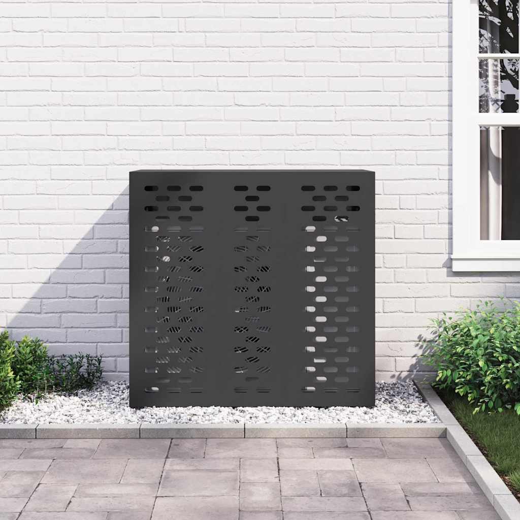 Airconditioner hoes Zwart 110 x 50 x 105 cm Staal is nu te koop bij PeponiXL, paradijselijk wonen!