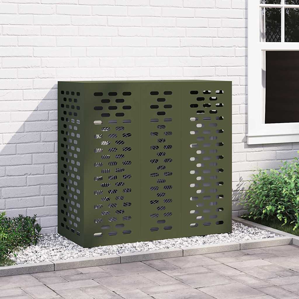 Airconditioner hoes Olijfgroen 110 x 50 x 105 cm Staal is nu te koop bij PeponiXL, paradijselijk wonen!