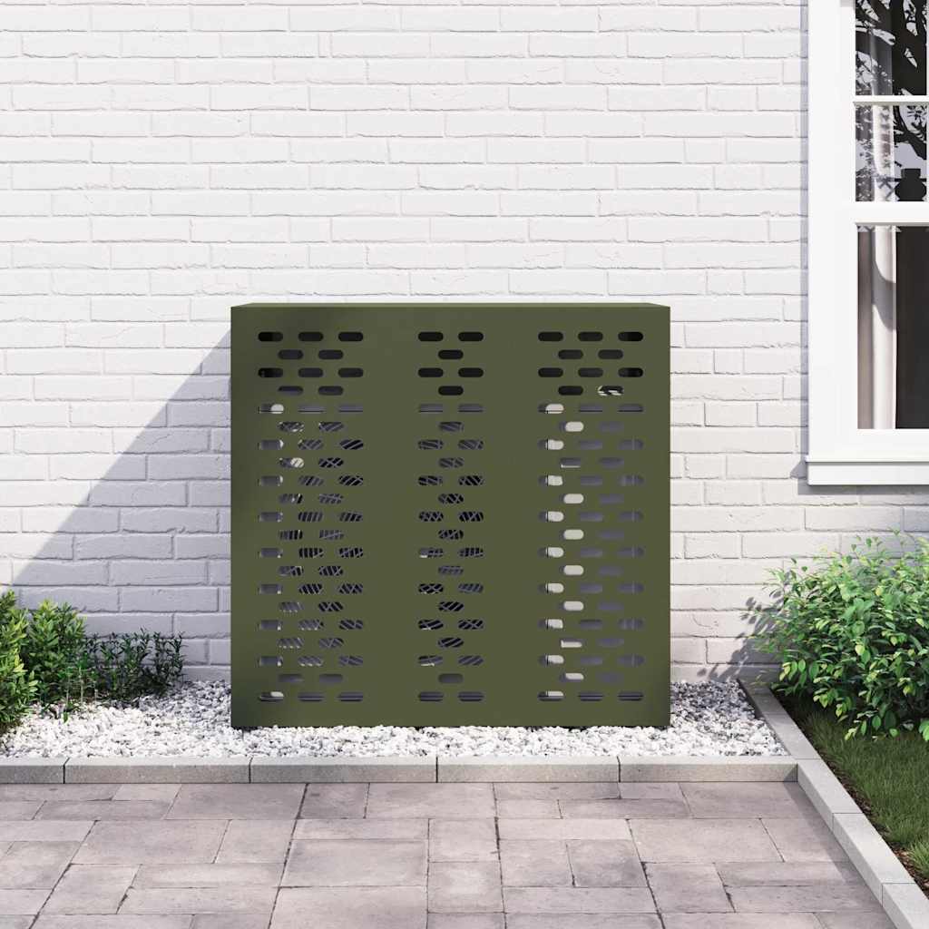 Airconditioner hoes Olijfgroen 110 x 50 x 105 cm Staal is nu te koop bij PeponiXL, paradijselijk wonen!