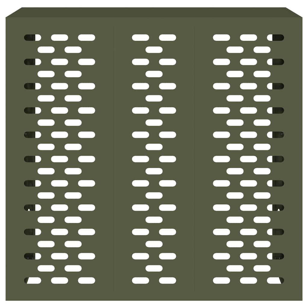 Airconditioner hoes Olijfgroen 110 x 50 x 105 cm Staal is nu te koop bij PeponiXL, paradijselijk wonen!