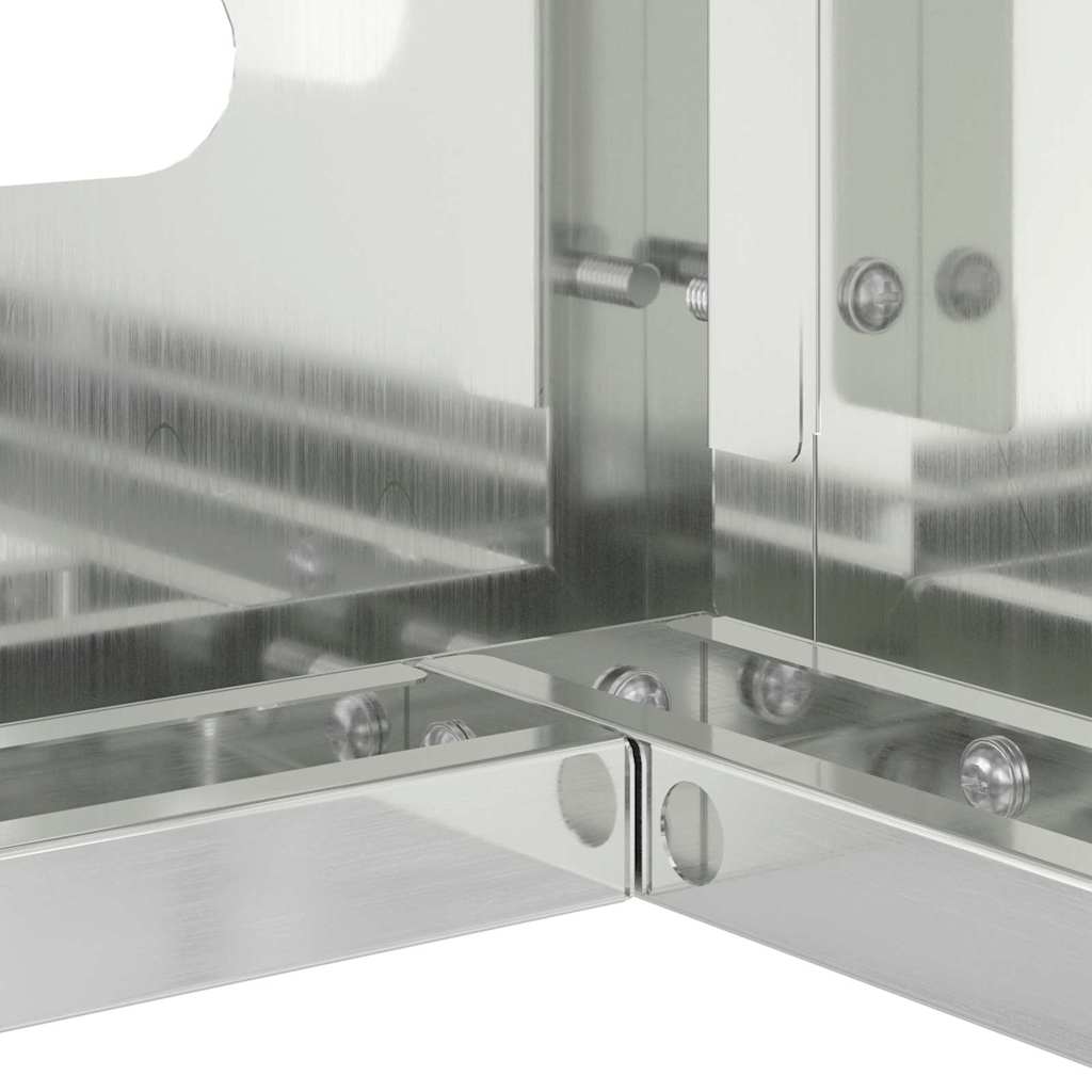 Airconditioner hoes Zilver 110 x 50 x 105 cm is nu te koop bij PeponiXL, paradijselijk wonen!
