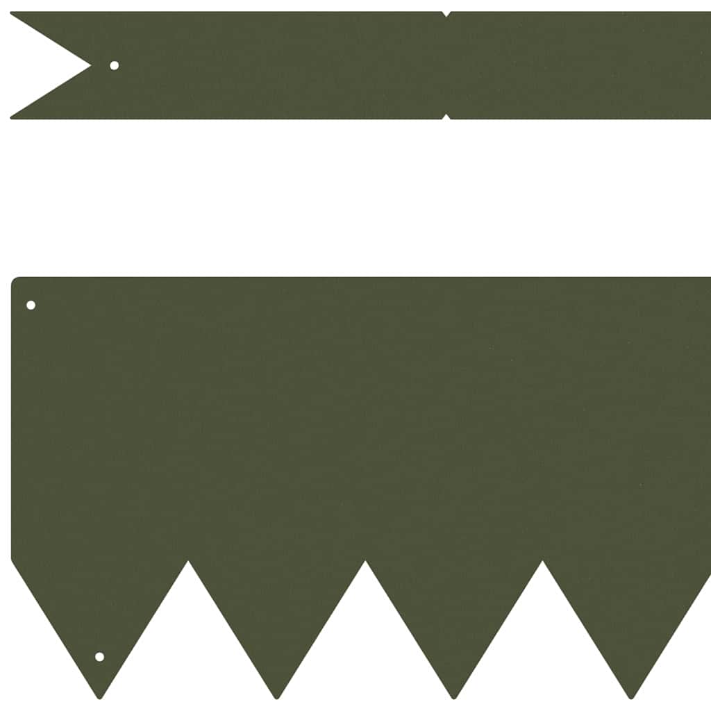 Tuinrand 30 pcs Olijf Groen 100 x 0.05 x 20 cm is nu te koop bij PeponiXL, paradijselijk wonen!