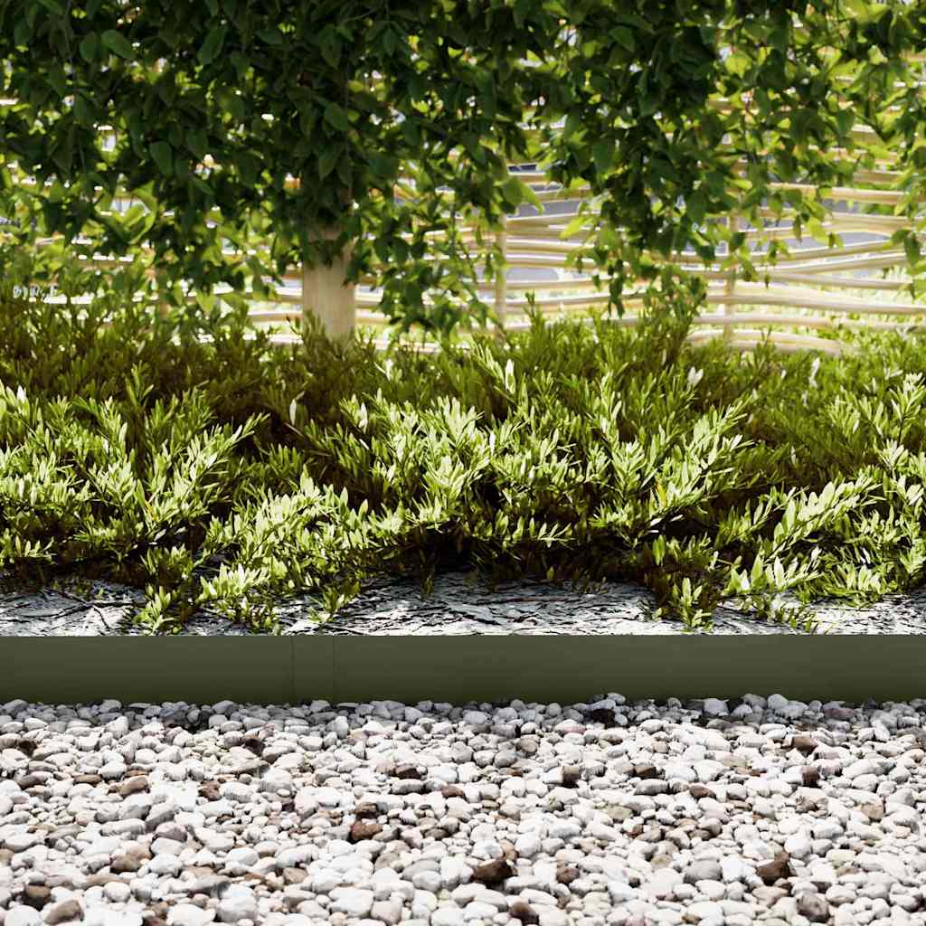 Tuinrand 30 pcs Olijf Groen 100 x 0.05 x 20 cm is nu te koop bij PeponiXL, paradijselijk wonen!
