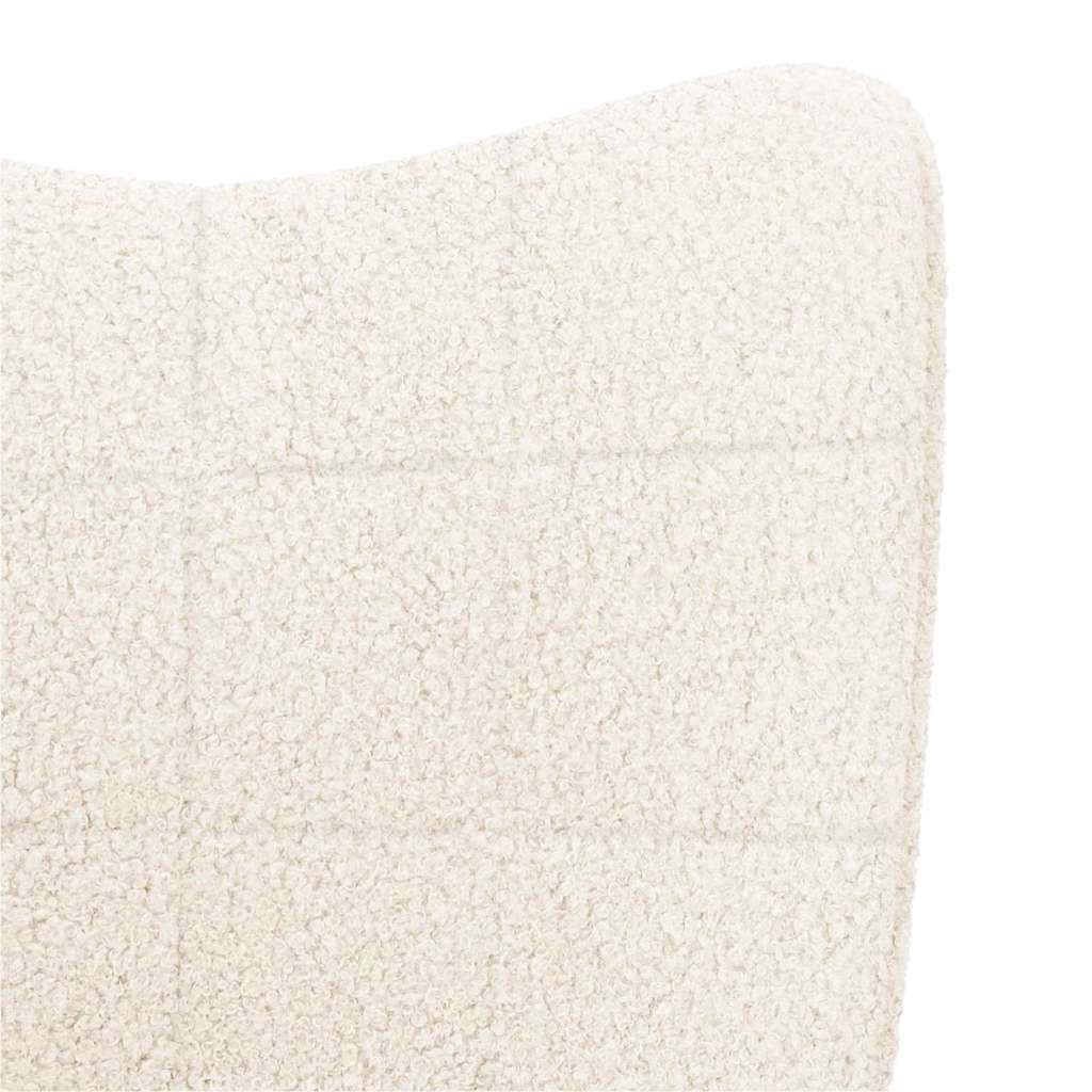 Fauteuil Crème 62 x 67 x 95,5 cm Sherpa Stof is nu te koop bij PeponiXL, paradijselijk wonen!