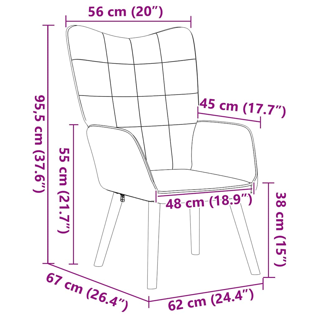 Fauteuil Crème 62 x 67 x 95,5 cm Sherpa Stof is nu te koop bij PeponiXL, paradijselijk wonen!