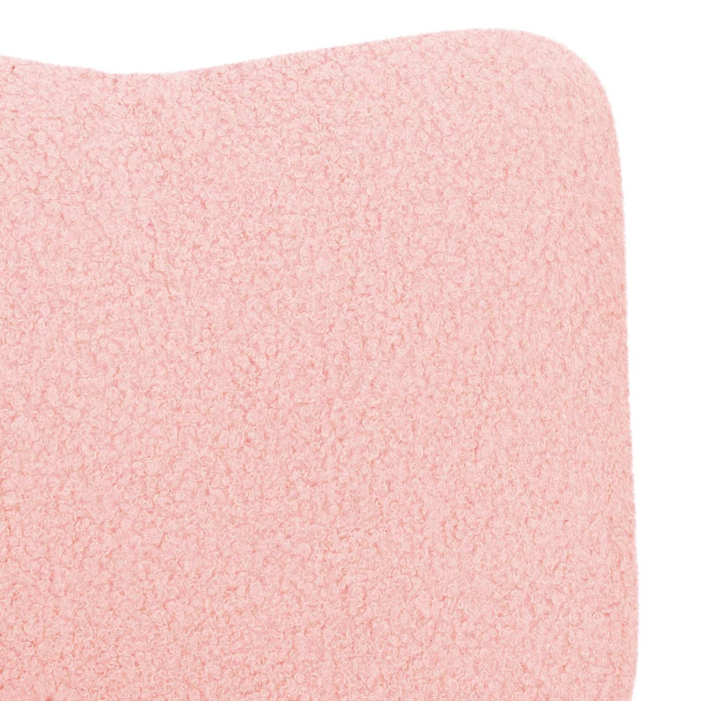 Fauteuil Roze 63 x 67 x 94 cm Schapenstof en Triplex is nu te koop bij PeponiXL, paradijselijk wonen!
