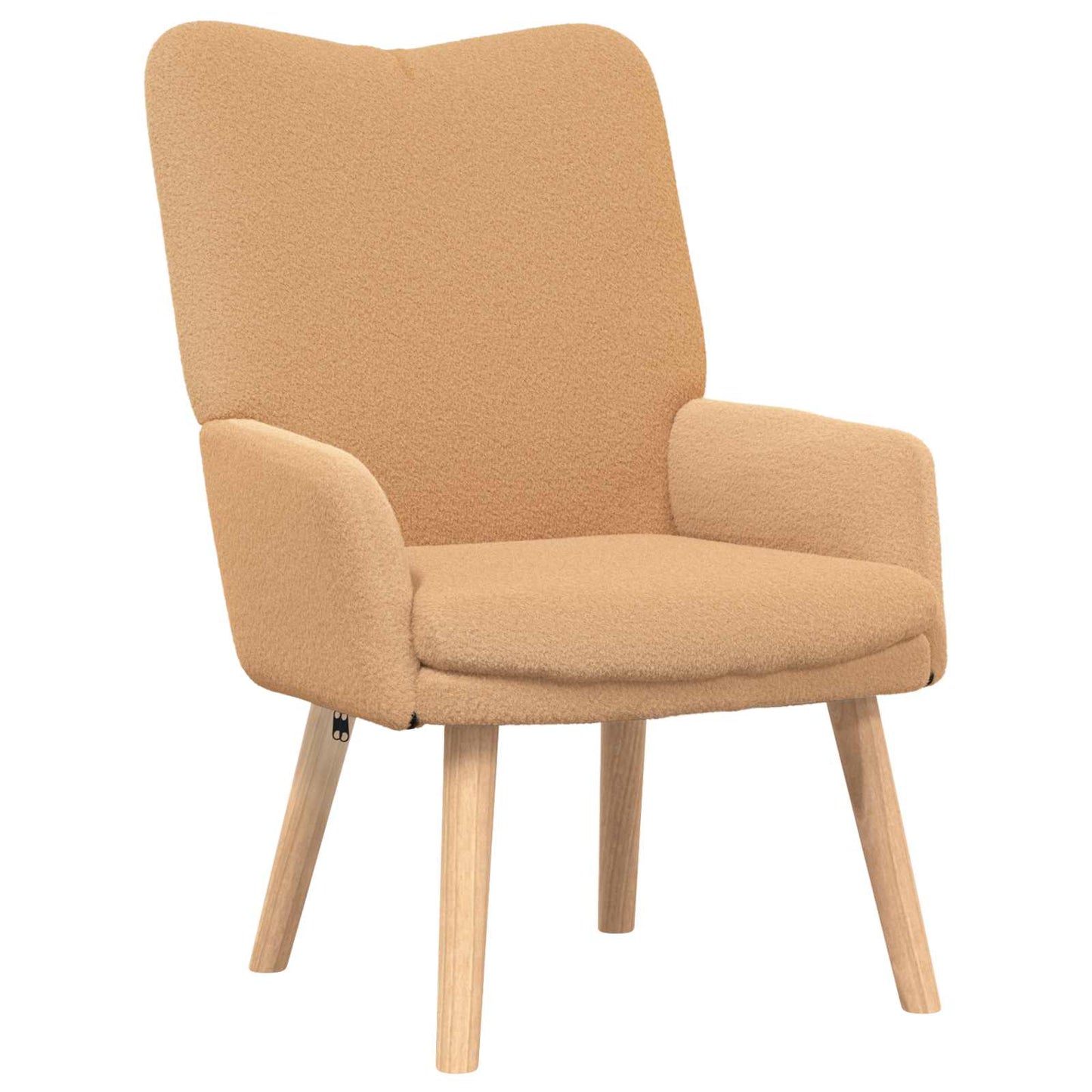 Fauteuil Beige 63 x 67 x 94 cm Polyester en multiplex is nu te koop bij PeponiXL, paradijselijk wonen!