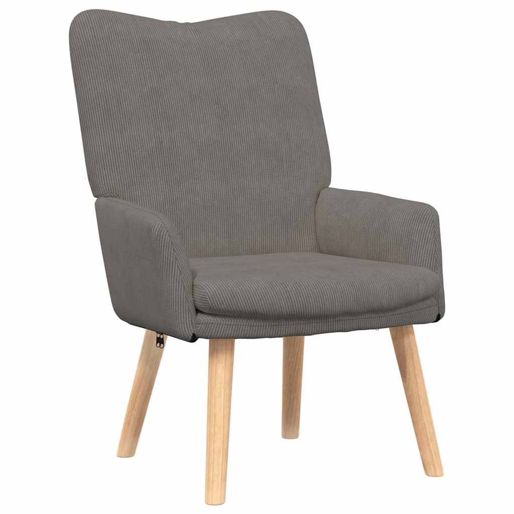 Fauteuil Lichtgrijs 63 x 67 x 94 cm Stof is nu te koop bij PeponiXL, paradijselijk wonen!
