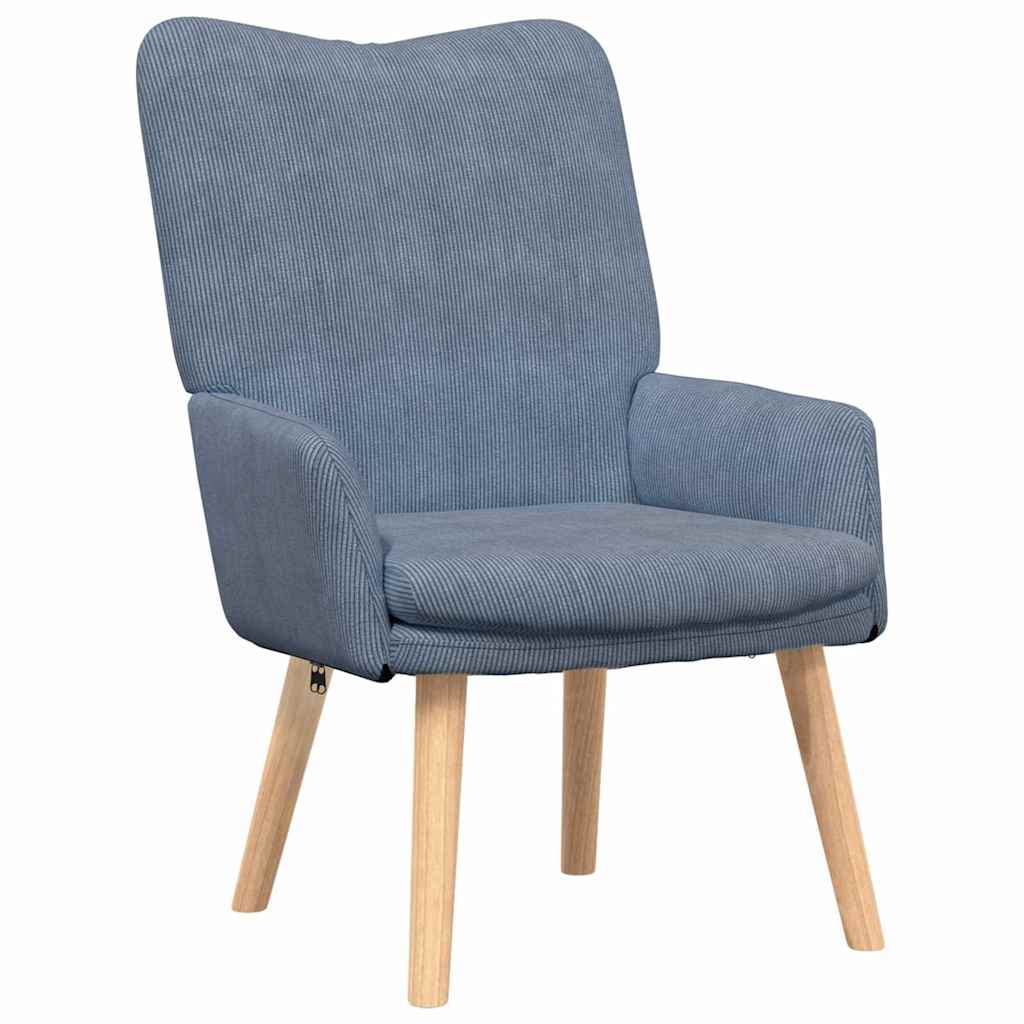 Fauteuil Blauw 63 x 67 x 94 cm Stof is nu te koop bij PeponiXL, paradijselijk wonen!