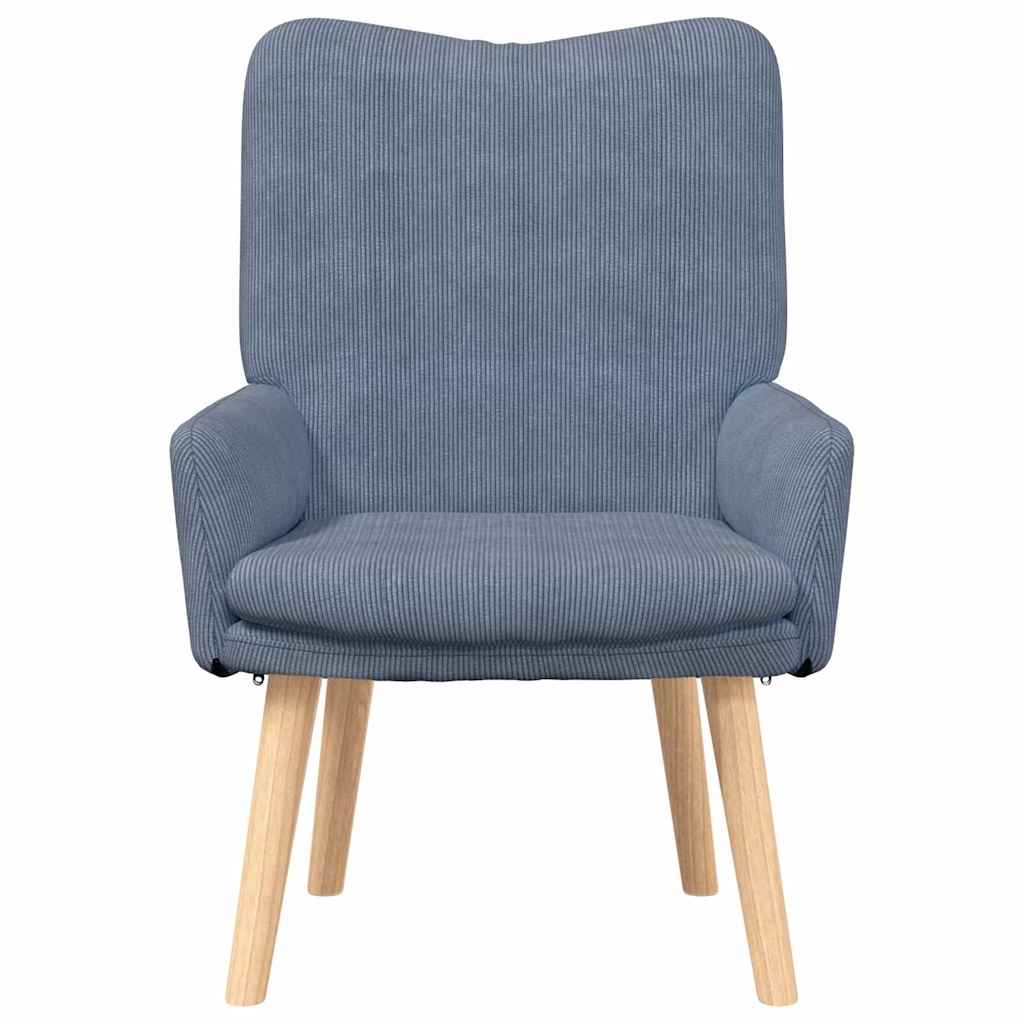 Fauteuil Blauw 63 x 67 x 94 cm Stof is nu te koop bij PeponiXL, paradijselijk wonen!