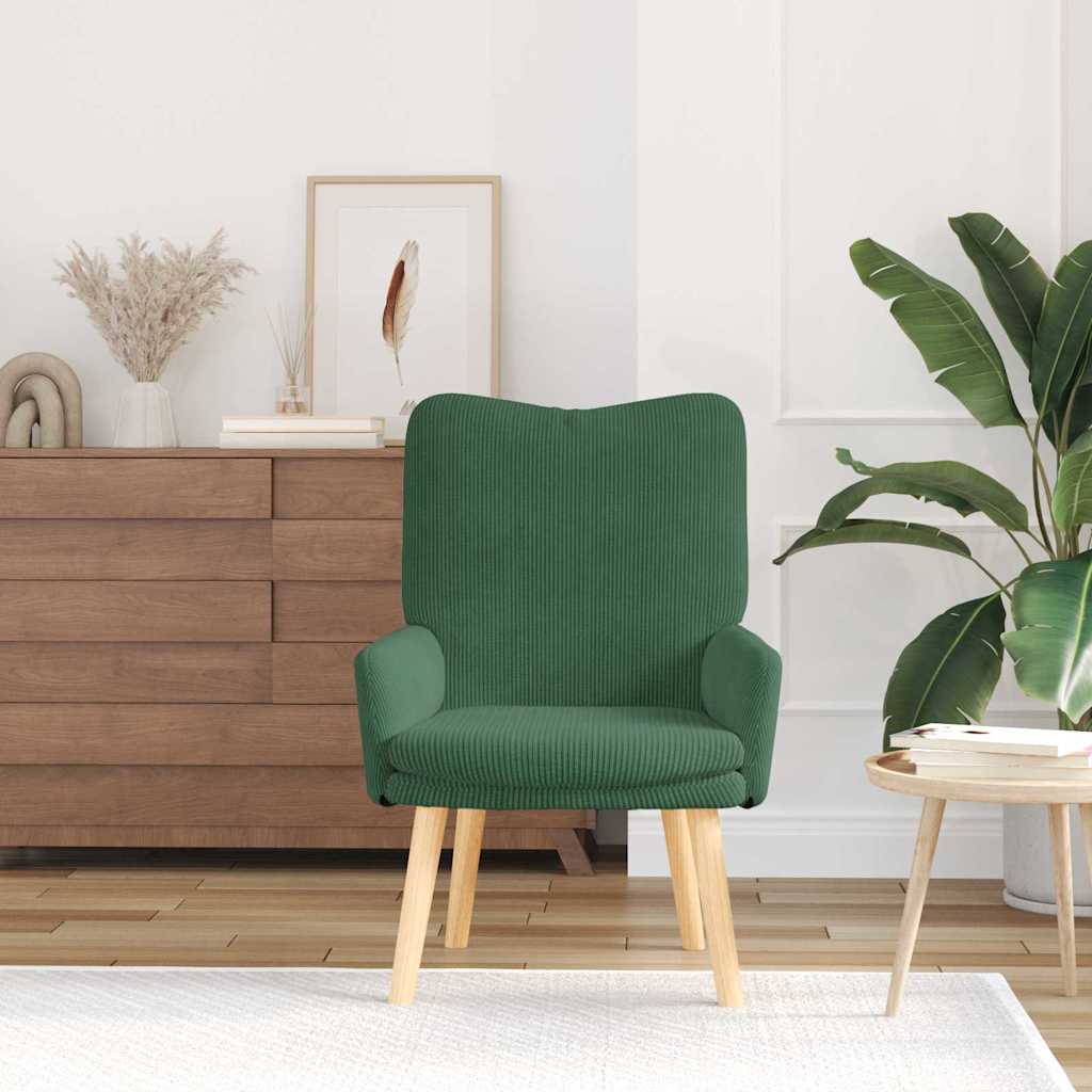 Fauteuil Jungle Groen 63 x 67 x 94 cm Stof is nu te koop bij PeponiXL, paradijselijk wonen!