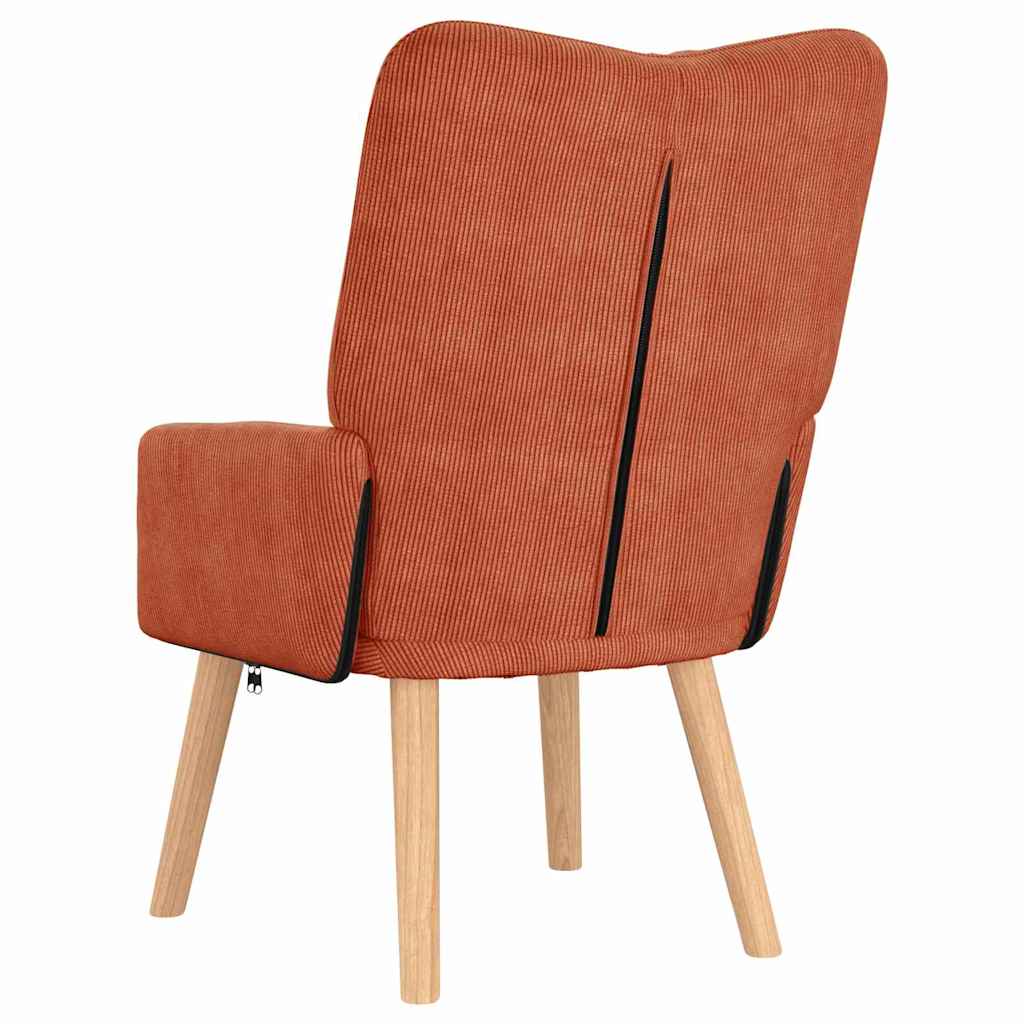 Fauteuil Rood-oranje 63 x 67 x 94 cm Stof is nu te koop bij PeponiXL, paradijselijk wonen!