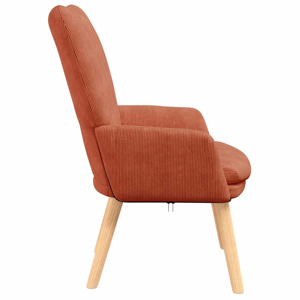 Fauteuil Rood-oranje 63 x 67 x 94 cm Stof is nu te koop bij PeponiXL, paradijselijk wonen!