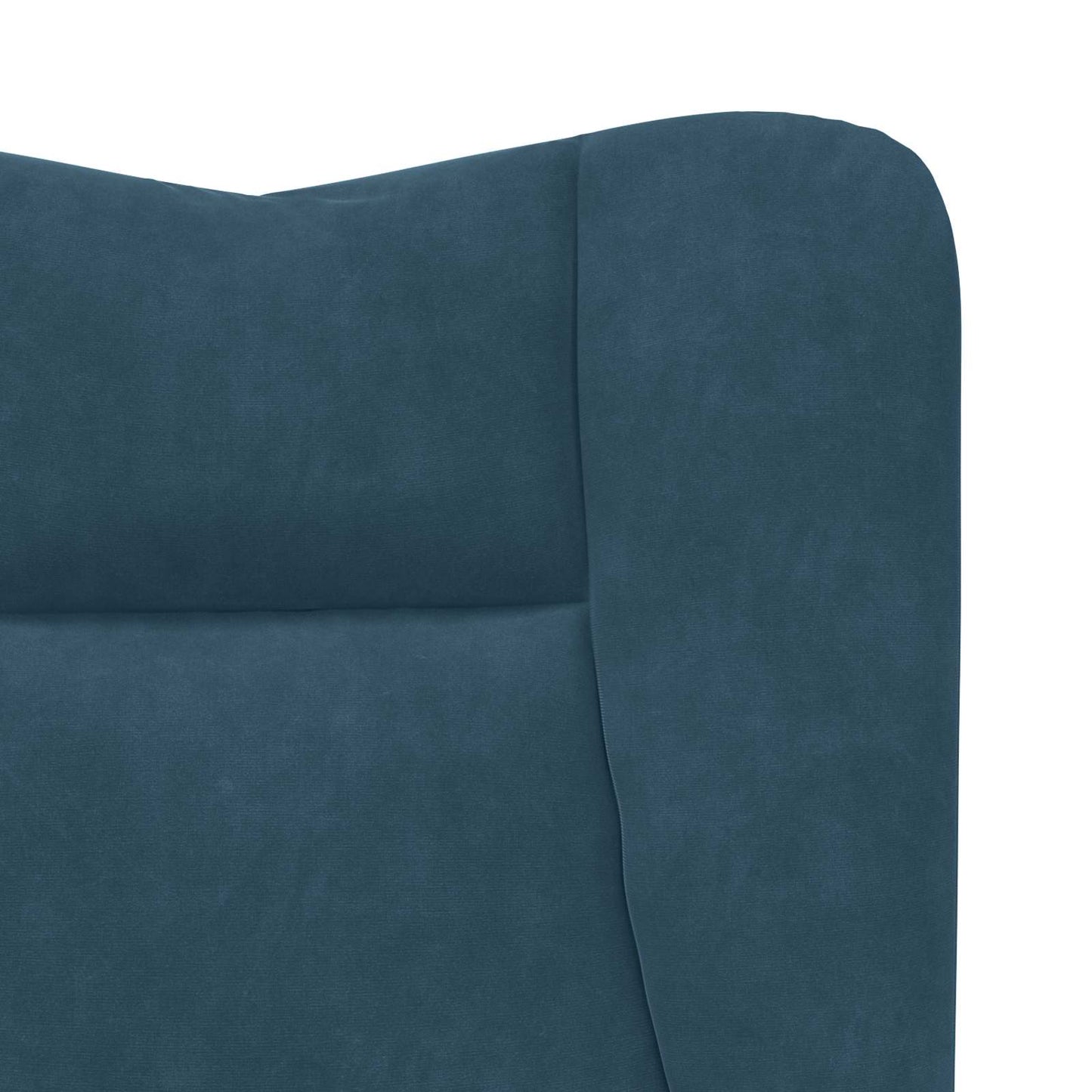 Fauteuil Blauw 63 x 67 x 94 cm Fluweel is nu te koop bij PeponiXL, paradijselijk wonen!