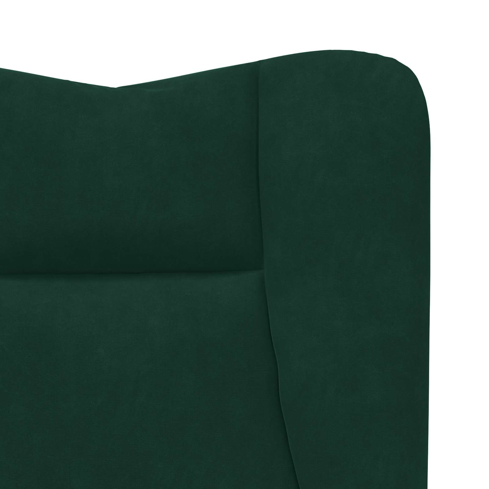Fauteuil Donkergroen 63 x 67 x 94 cm Fluweel is nu te koop bij PeponiXL, paradijselijk wonen!