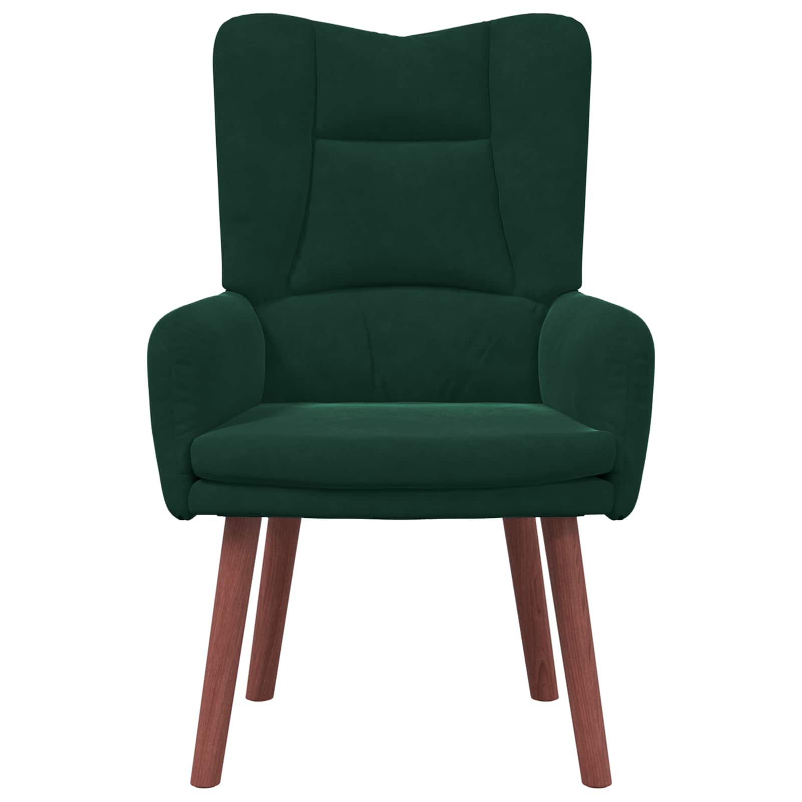 Fauteuil Donkergroen 63 x 67 x 94 cm Fluweel is nu te koop bij PeponiXL, paradijselijk wonen!