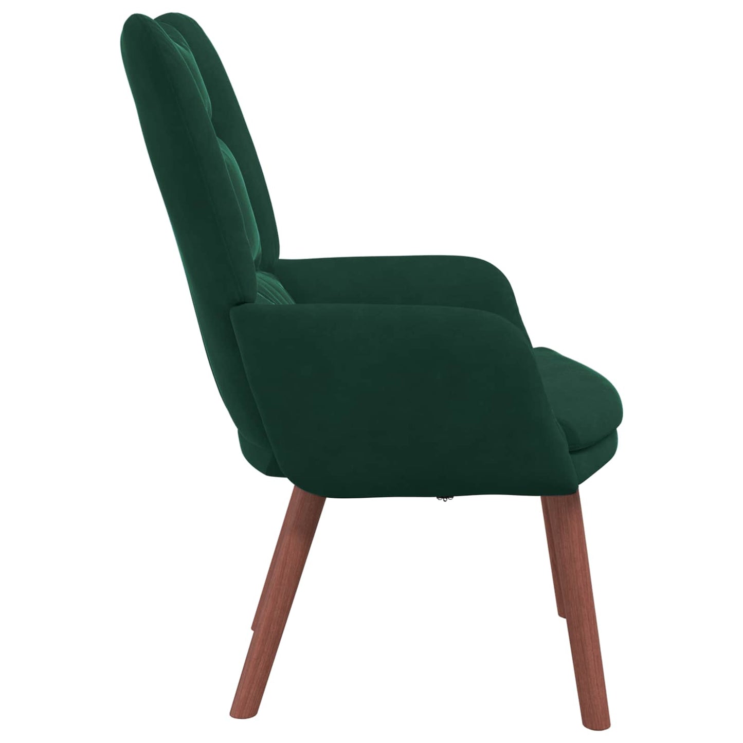 Fauteuil Donkergroen 63 x 67 x 94 cm Fluweel is nu te koop bij PeponiXL, paradijselijk wonen!