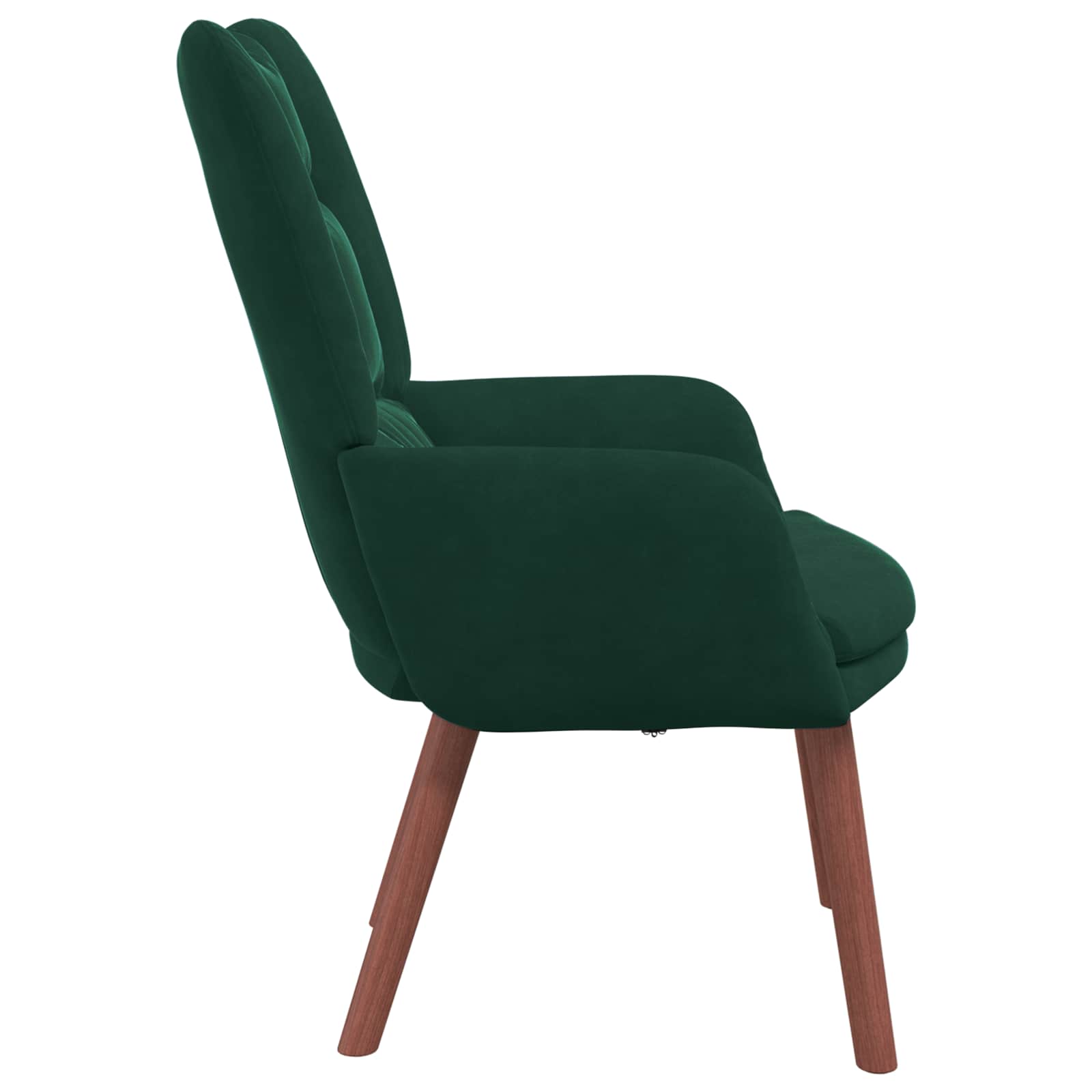 Fauteuil Donkergroen 63 x 67 x 94 cm Fluweel is nu te koop bij PeponiXL, paradijselijk wonen!