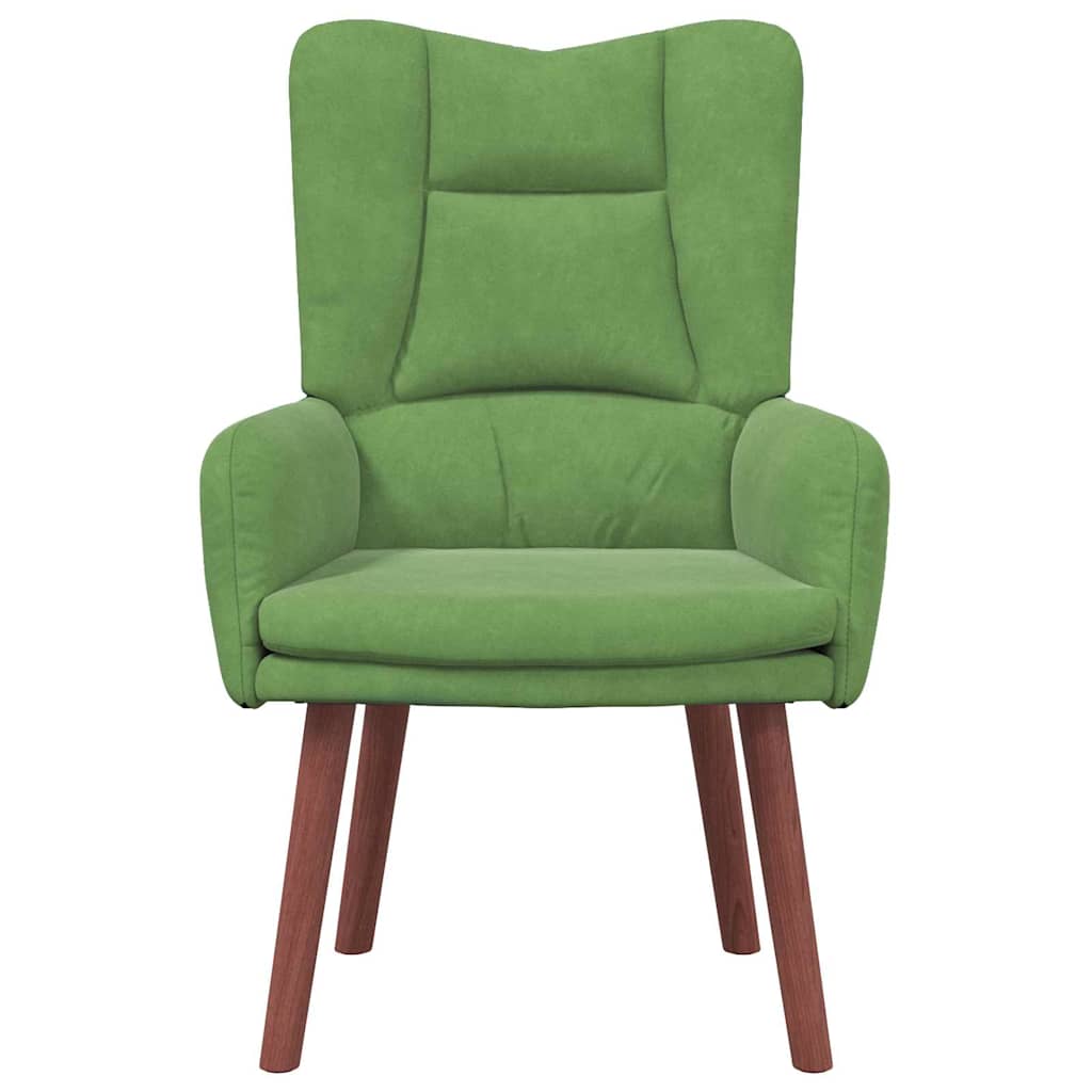 Fauteuil Lichtgroen 63 x 67 x 94 cm Fluweel is nu te koop bij PeponiXL, paradijselijk wonen!