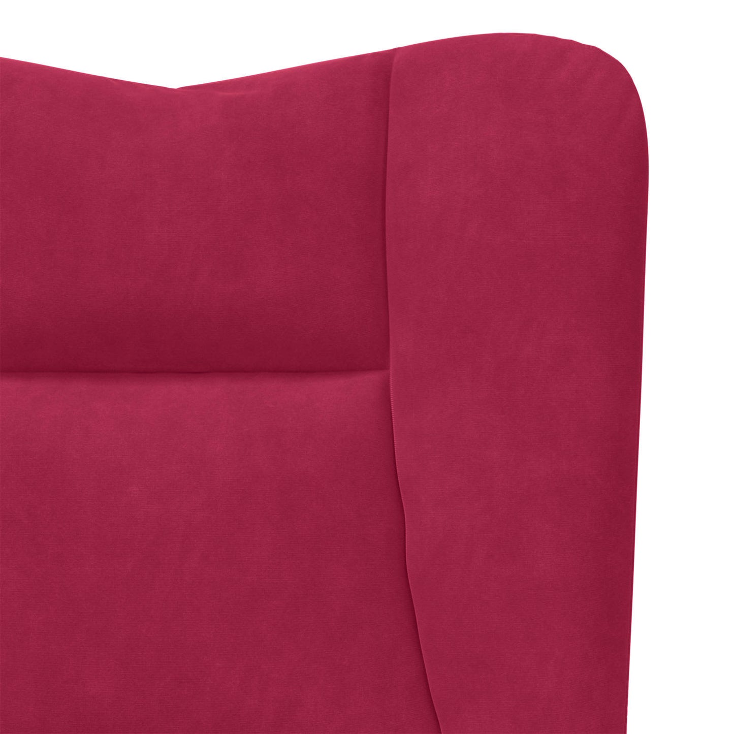 Fauteuil Wijnrood 63 x 67 x 94 cm Fluweel is nu te koop bij PeponiXL, paradijselijk wonen!