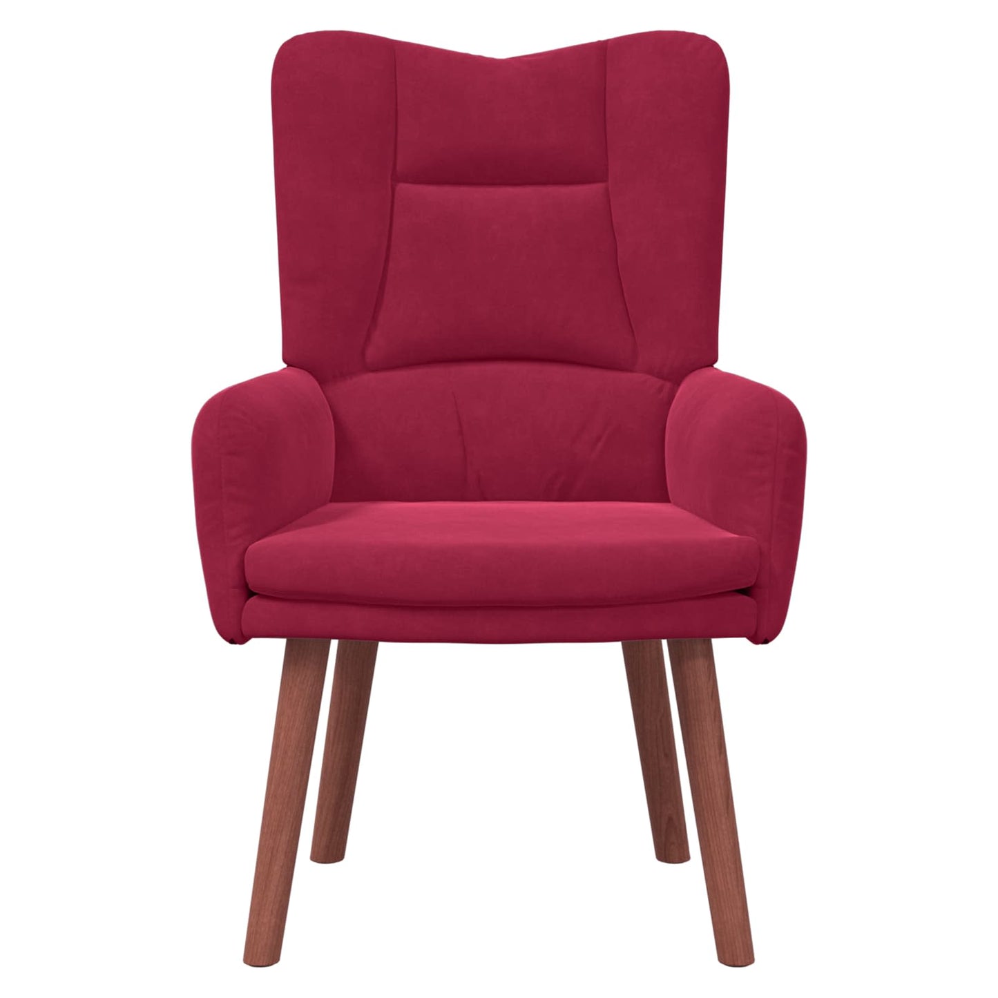 Fauteuil Wijnrood 63 x 67 x 94 cm Fluweel is nu te koop bij PeponiXL, paradijselijk wonen!