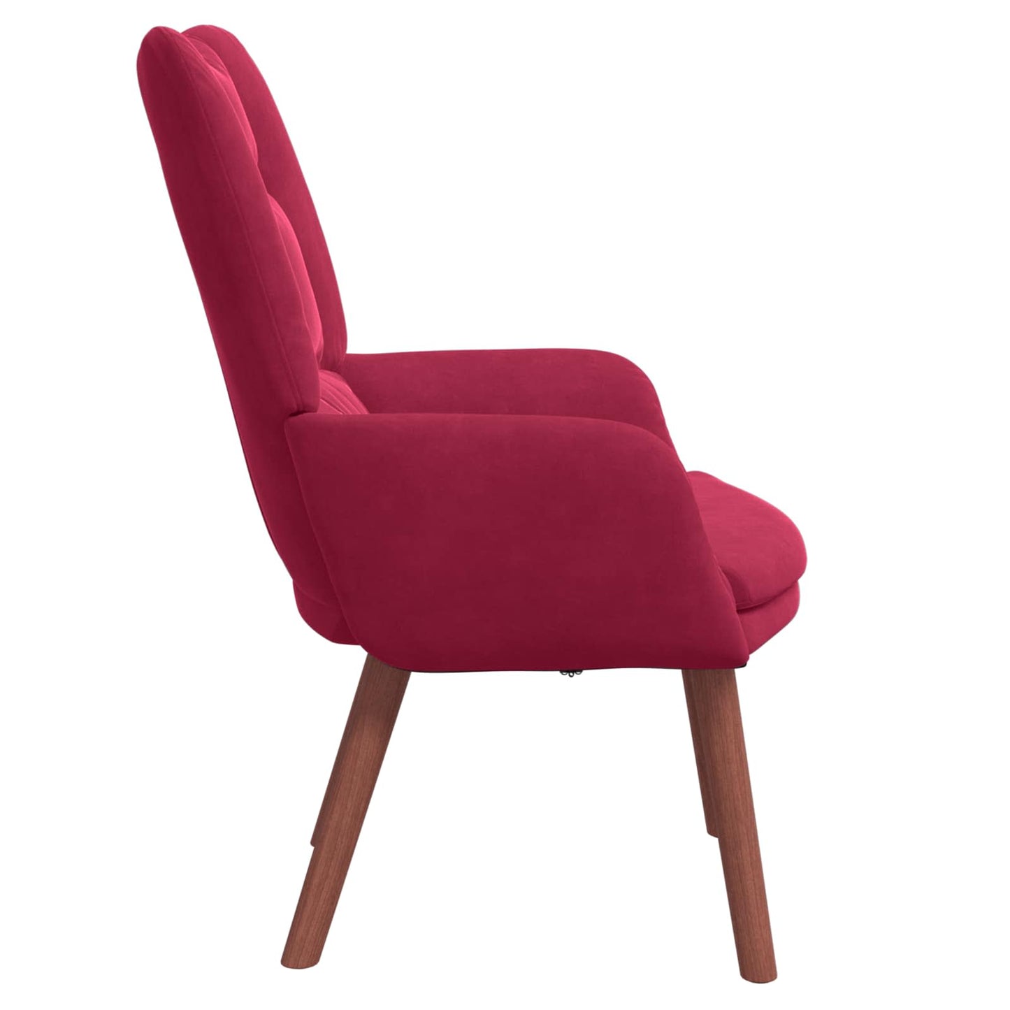 Fauteuil Wijnrood 63 x 67 x 94 cm Fluweel is nu te koop bij PeponiXL, paradijselijk wonen!